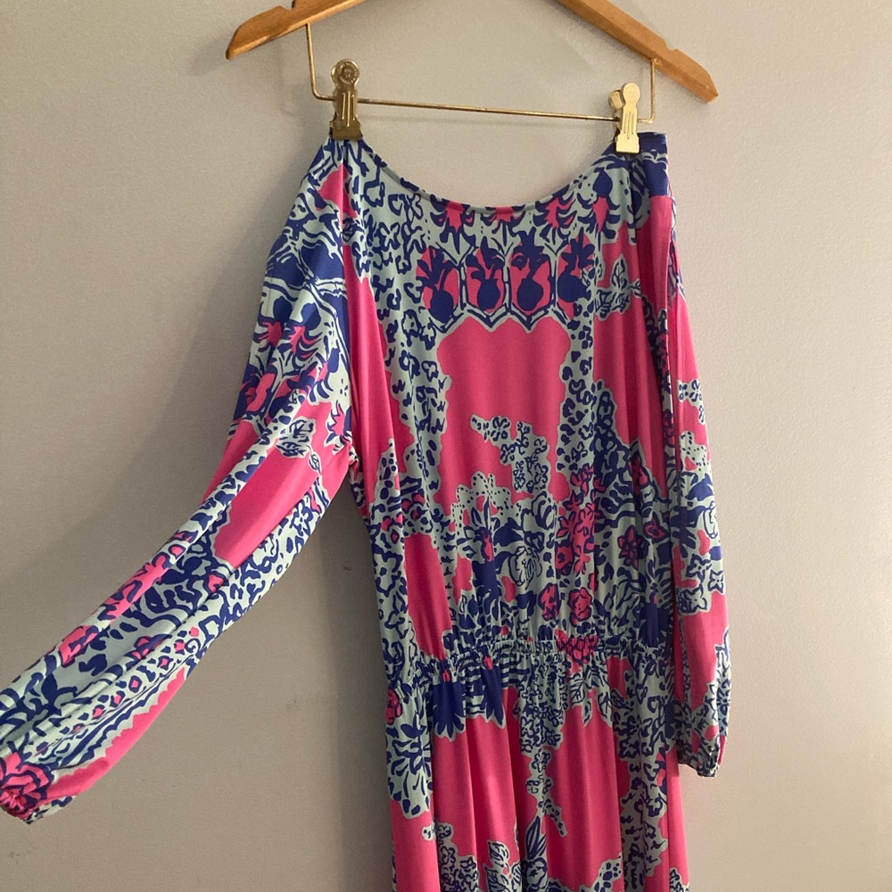 Lily Pulitzer Pink Long Sleeve Dress